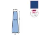 Husa CO90 pentru presa, 100% poliester stretch, 1.170x360x220mm, albastru