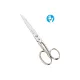 Foarfeca de cusaturi de uz casnic si profesional din otel carbon C50 nichelat, manere egale, pentru mana stanga, Premax, colectia Classica, 12.5cm (5)