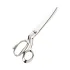 Foarfeca de croitorie din otel carbon C50 nichelat, manere inegale, Premax, colectia Omnia, 25.5cm (10″)