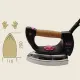 Fier de calcat electric cu aburi 2F KISS, 1.50 kg Fier de calcat electric cu aburi 2F KISS, 1.50 kg