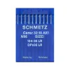 Set 10 ace de cusut pentru masini de cusut industriale, Schmetz, pentru piele, varf lance - LR