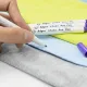 Carioca evanescenta pentru dat semne pe material textil, Adger, violet