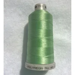 Ata de brodat polyneon Celadon, 100% polyester, finete 40, con 1000 metri, cutie 10 conuri