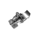Piciorus pentru masini industriale de surfilat cu 2 ace Brother MA4-N31; FB-N310, 5x5mm, 5x6mm, 5x7mm